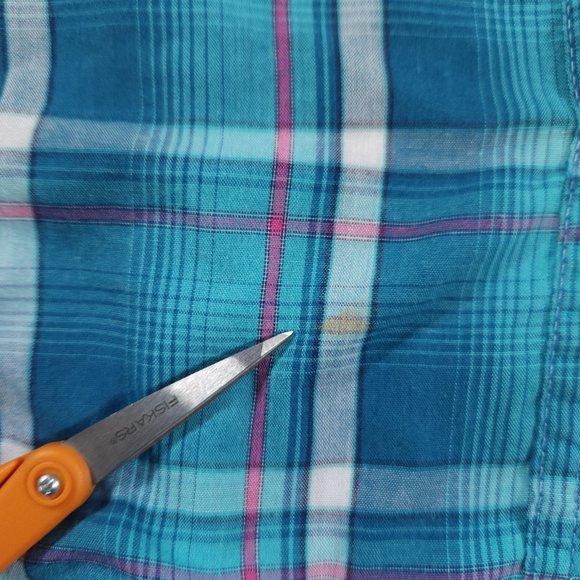 Wrangler Wrancher Shirt Womens Size 2XL Sleeveless Pearl Snap Lace Yoke Western - Picture 15 of 16